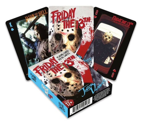 Friday the 13th Jason Official Playing Cards by Aquarius