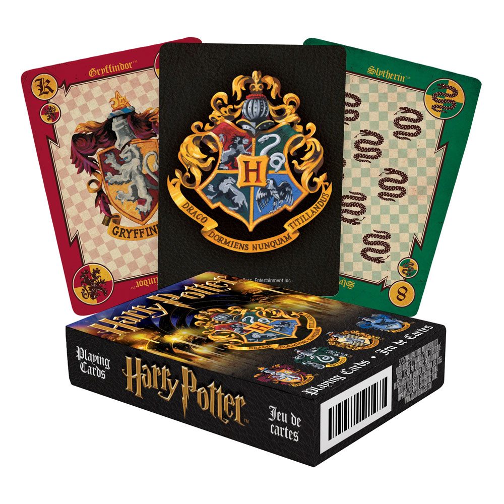 Harry Potter Crests Playing Cards by Aquarius