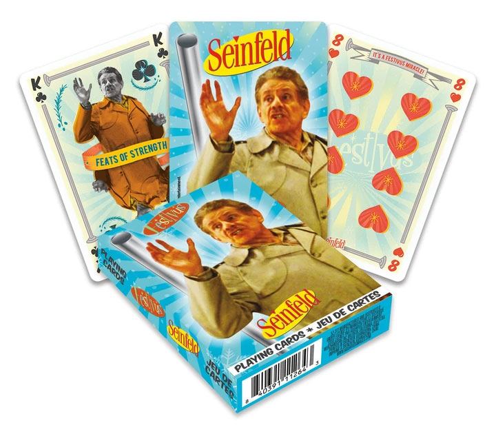 Seinfeld Festivus Edition Playing Cards by Aquarius