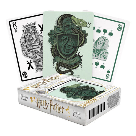 Slytherin Themed Harry Potter Aquarius Playing Cards