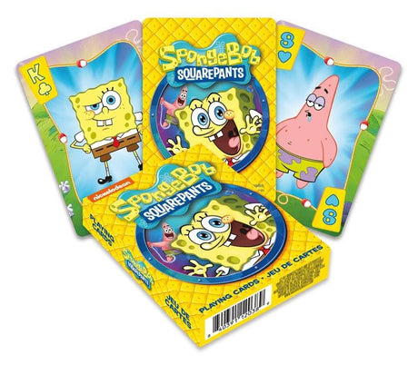 SpongeBob Playing Cards by Aquarius - Cartoon Edition