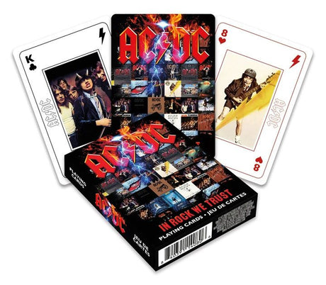 AC/DC Officially Licensed Rock 'n Roll Playing Cards