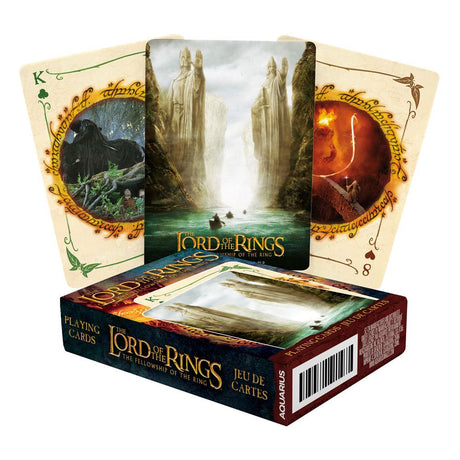 The Fellowship of the Ring - Lord of the Rings Playing Cards by Aquarius