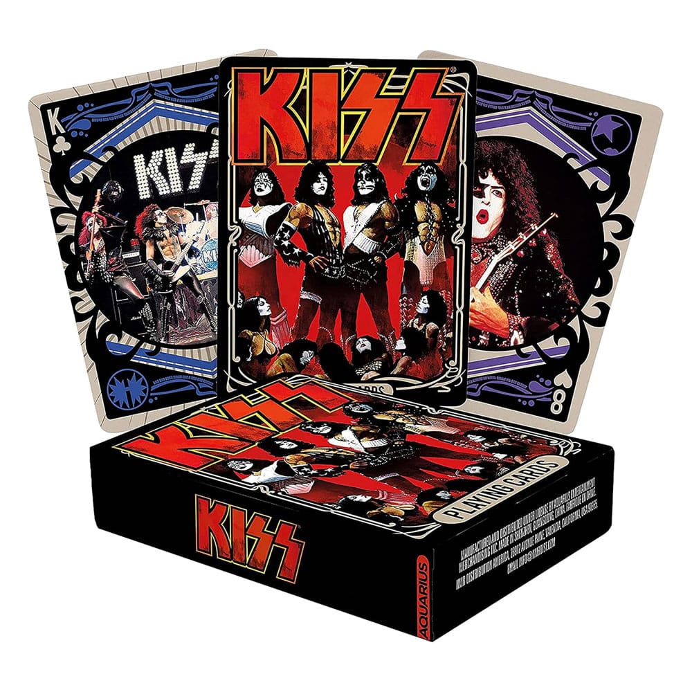 KISS: Unique Design Photos Playing Cards