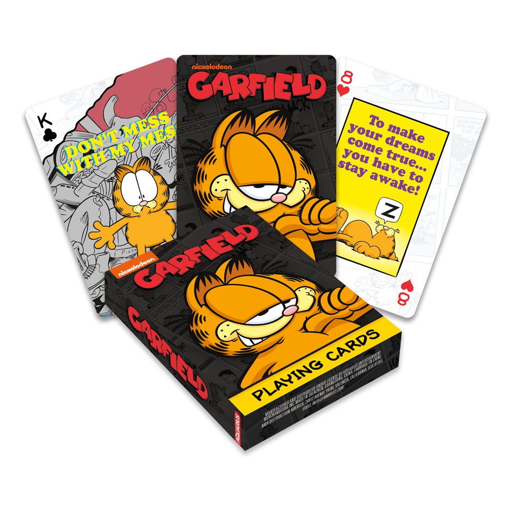 Garfield Aquarius High-Quality Playing Cards