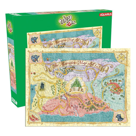 The Wizard Of Oz: Colorful 500 Piece Jigsaw Puzzle