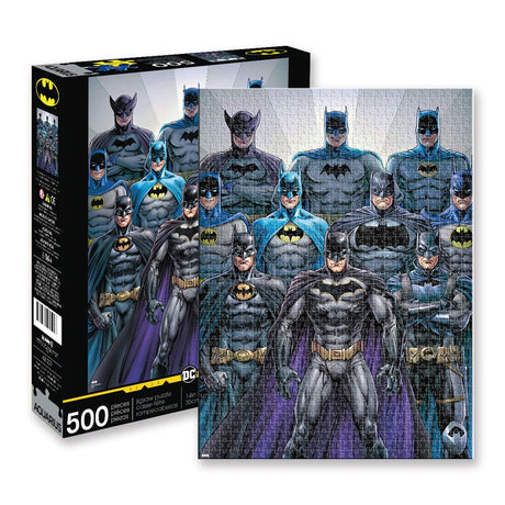 DC Comics Batman Suits Jigsaw Puzzle (500 pieces)