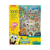 Aquarius Puzzles SpongeBob Cast Jigsaw (1000 Pieces)