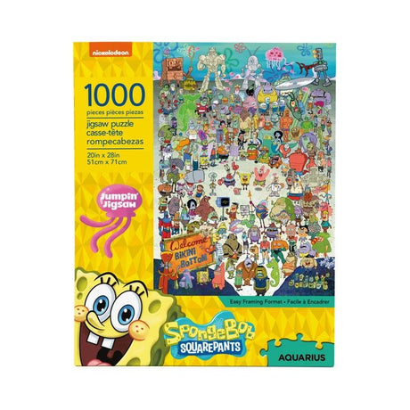 Aquarius Puzzles SpongeBob Cast Jigsaw (1000 Pieces)