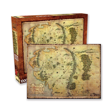 The Hobbit Jigsaw Puzzle Map - Official Aquarius Puzzles, 1000 pieces
