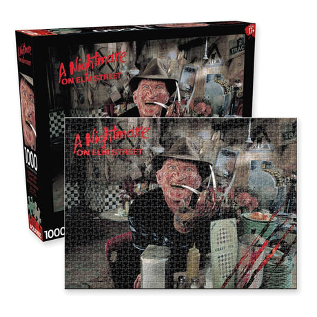 Nightmare On Elm Street Diner Jigsaw Puzzle by Aquarius