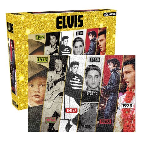 Elvis Presley: Timeline 1000-Piece Jigsaw Puzzle by AQUARIUS