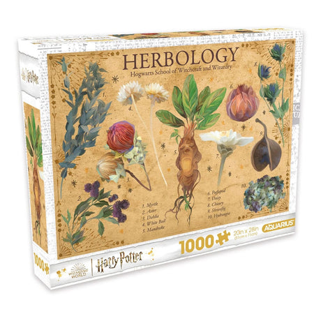 Harry Potter Herbology 1000-Piece Jigsaw Puzzle by Aquarius