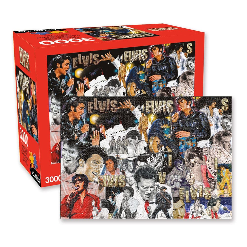 Elvis Presley: 3,000 Piece Rock & Roll Jigsaw Puzzle