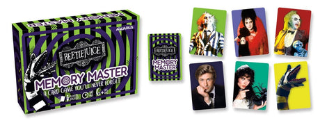 Beetlejuice Memory Master Card Game - English Version