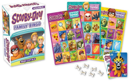 Scooby-Doo Family Bingo Board Game - English Version