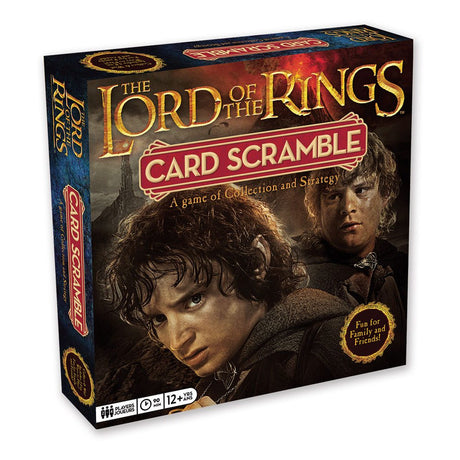 Lord of the Rings Card Scramble English Board Game