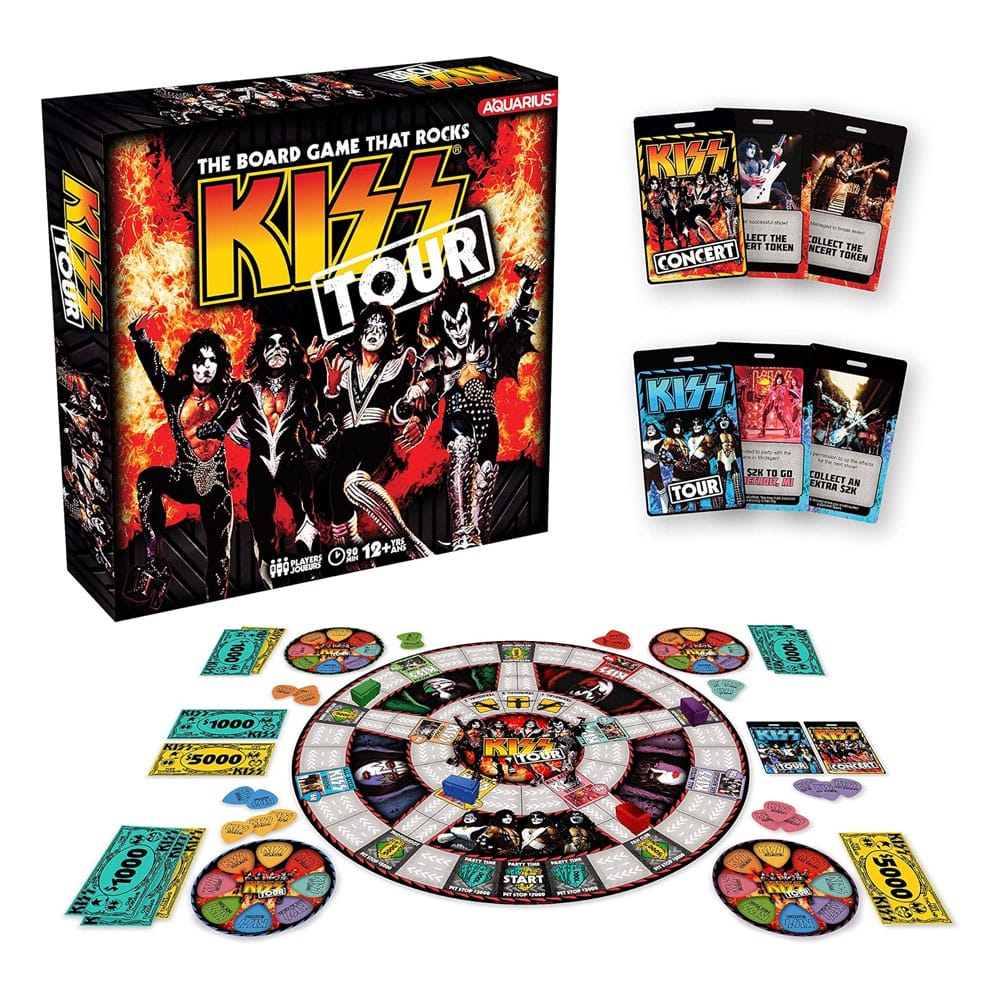 KISS: Official Tour Board Game by AQUARIUS