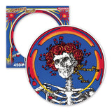 Grateful Dead: Skull & Roses Picture Disc 450-Piece Jigsaw Puzzle