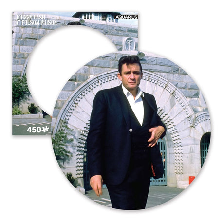 Johnny Cash Folsom Prison Preassembled Picture Disc Jigsaw Puzzle