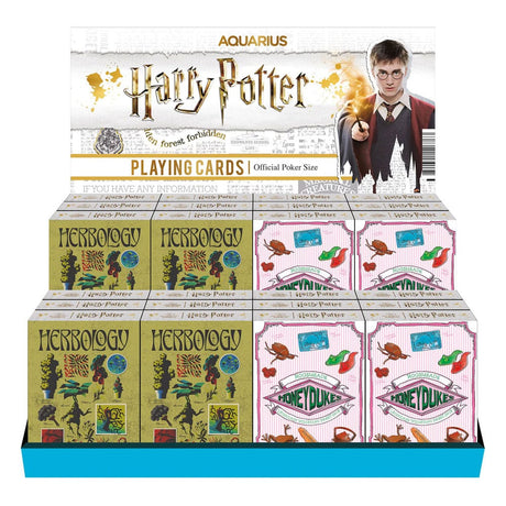 Harry Potter Aquarius Playing Cards Display (24 Packs)