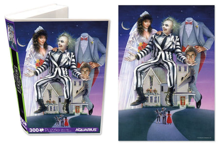 Beetlejuice Mansion Jigsaw Puzzle by Aquarius (300 Pieces)