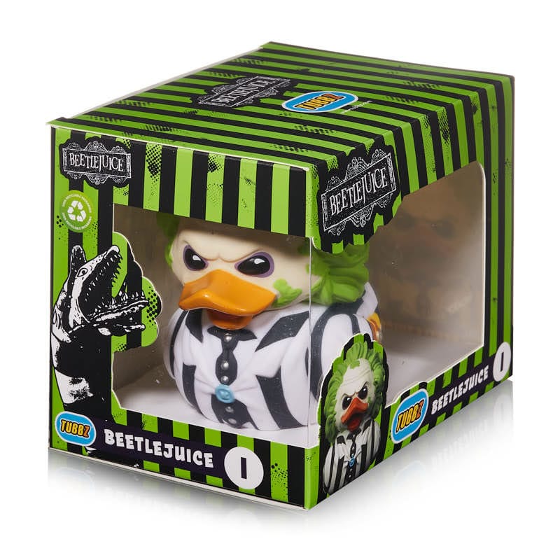 Beetlejuice 10cm Tubbz Figurine by Numskull - Boxed Edition