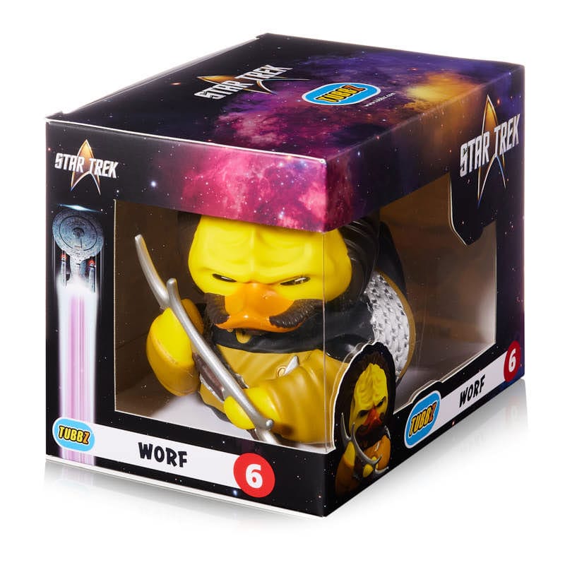 Star Trek Tubbz PVC Figure - Worf Boxed Edition 10 cm
