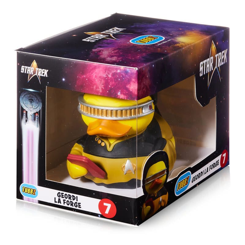 Star Trek Tubbz Geordi La Forge Boxed Mini-Figure