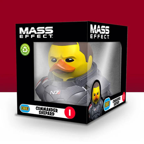 Mass Effect Tubbz Commander Shepard PVC Figure - Boxed Edition (10cm)