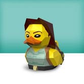 Tomb Raider 5cm Lara Croft Tubbz Mini PVC Figure