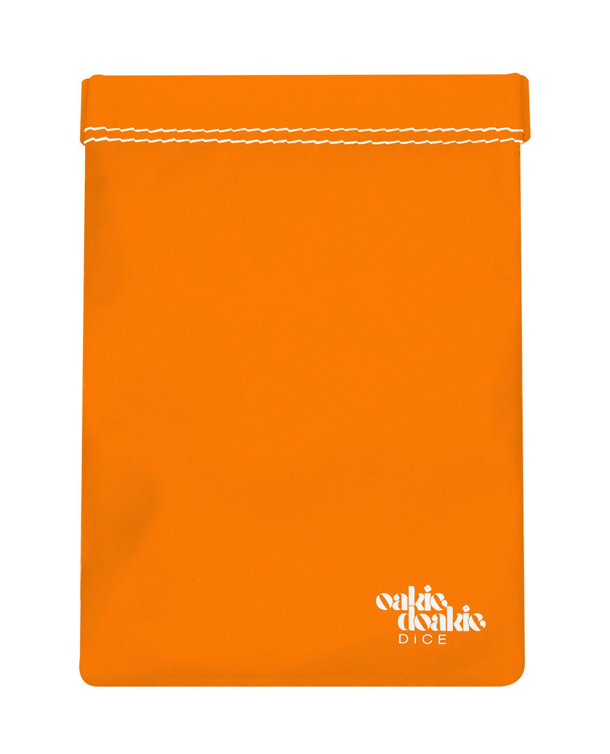 Oakie Doakie Large Dice Bag - Vibrant Orange