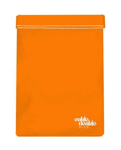 Oakie Doakie Large Dice Bag - Vibrant Orange