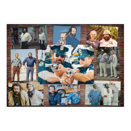 Bud Spencer & Terence Hill Poster Wall Jigsaw Puzzle #002 (1000-pc)