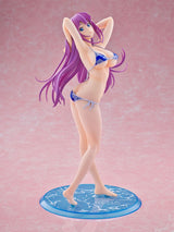 Grisaia Phantom Trigger - Rena Fukami Metallic Blue PVC Statue 28cm