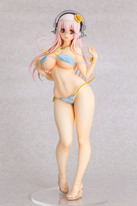 Super Sonico Summer Vacation Statue - Orchid Seed Edition