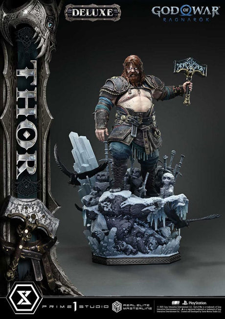 God of War: Ragnarök Thor Deluxe (1/3 Scale Elite Masterline Series Statue)
