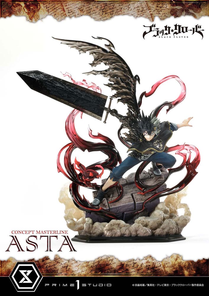 Black Clover Asta 1/6 Scale Concept Masterline Statue by Prime 1 Studio