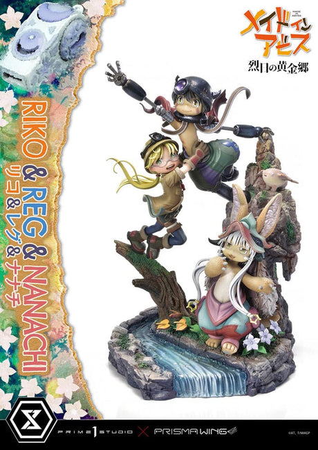Made in Abyss: Riko, Reg & Nanachi 27cm Statue by Prime 1 Studio