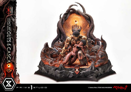 Berserk Ultimate Legacy Art Statue: Guts & Casca 1/4 Scale