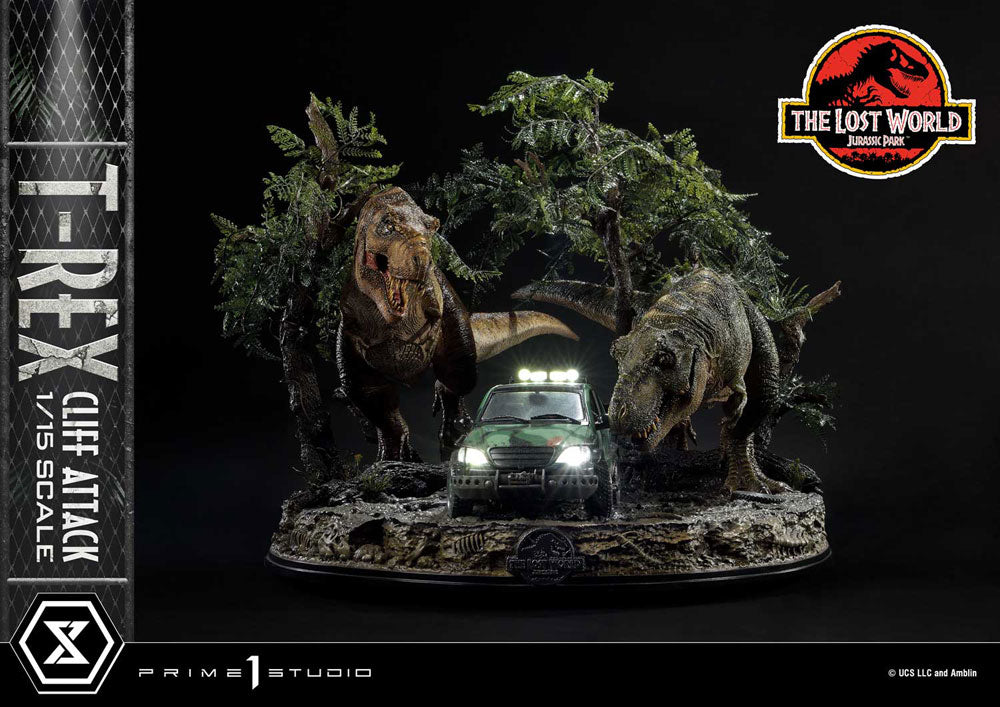 Jurassic World: T-Rex Cliff Attack 1/15 Scale Statue by Prime 1 Studio