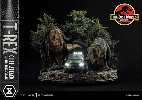 Jurassic World: T-Rex Cliff Attack 1/15 Scale Statue by Prime 1 Studio