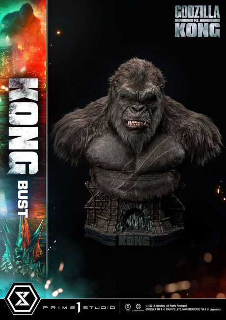 Godzilla vs Kong Bust: Prime 1 Studio's 67cm Kong Replica