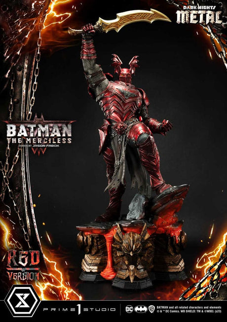 DC Dark Nights: Death Metal, The Merciless Red Statue 1/3 Scale