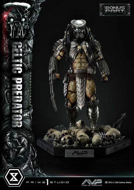 Alien vs. Predator Museum Masterline 1/3 Celtic Predator Bonus Ver. Statue