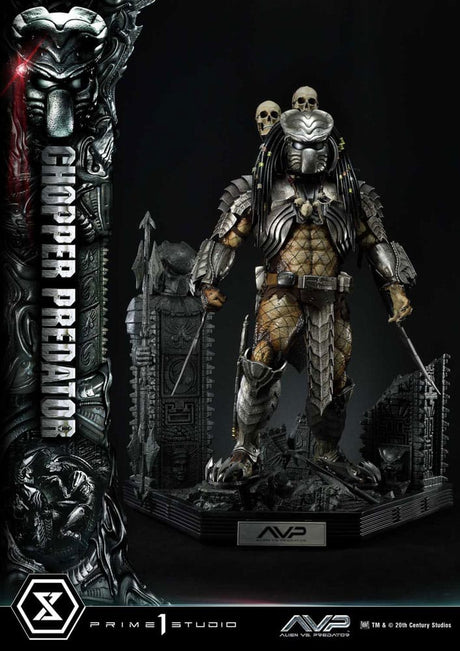 Alien vs. Predator: 1/3 Chopper Predator Museum Masterline Statue - 103 cm