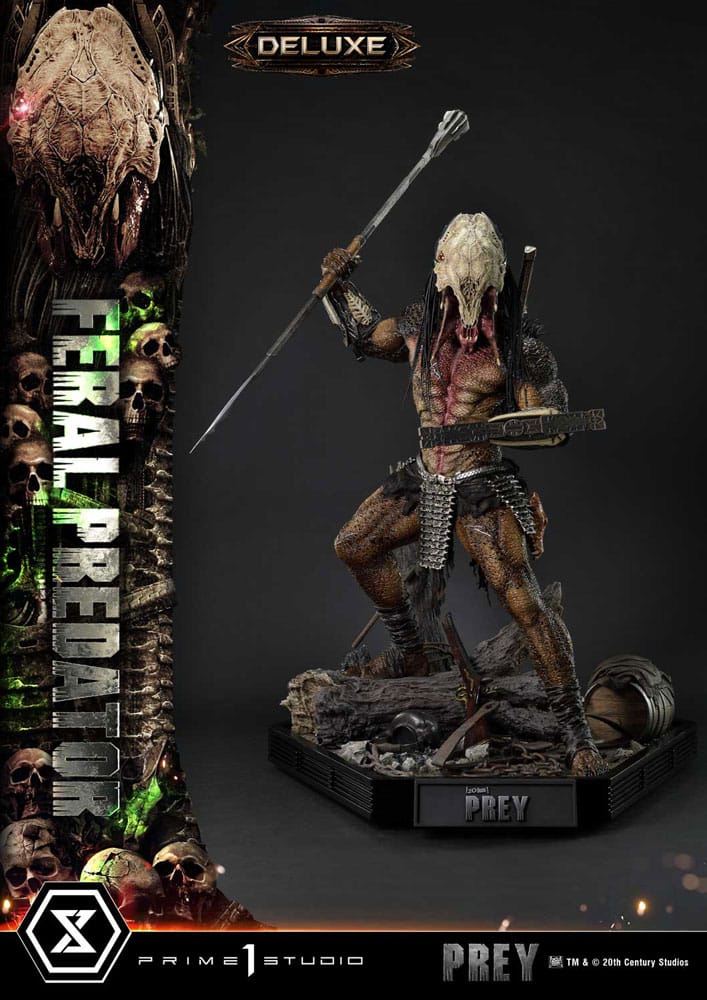 Prey Movie Feral Predator Deluxe 1/3 Statue by Prime 1 Studio