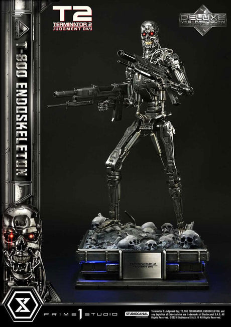 Terminator 2: T800 Endoskeleton Deluxe Bonus Ver. - 1/3 Scale Statue