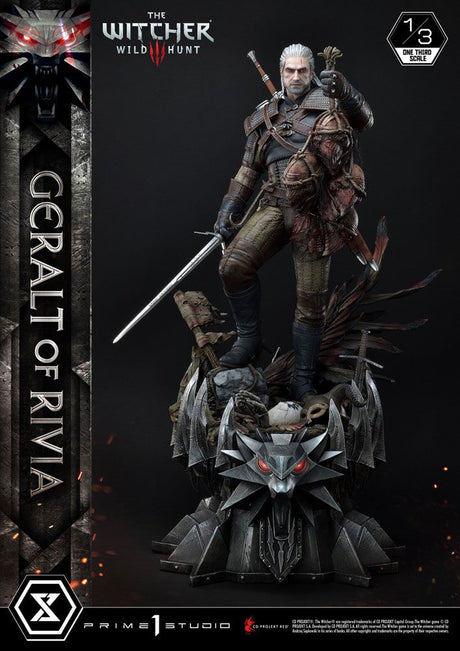 Witcher 3: Wild Hunt 1/3 Geralt Statue by Prime 1 Studio