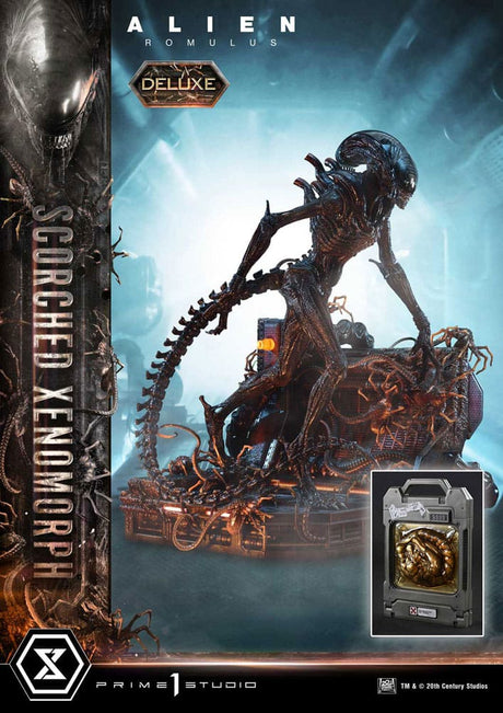 Alien: Romulus Scorched Xenomorph Deluxe Statue - 98 cm